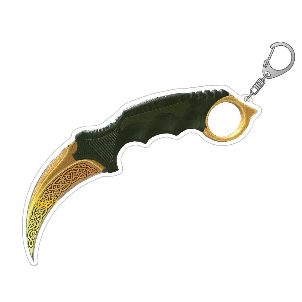 CSGO Karambit keychain