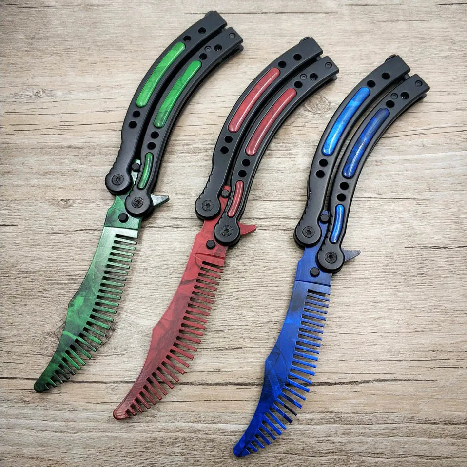 Csgo Butterfly Knife comb blade dull